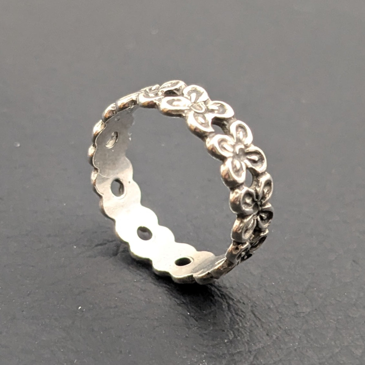 ヴィンテージ シルバー925 リング9号1.8g