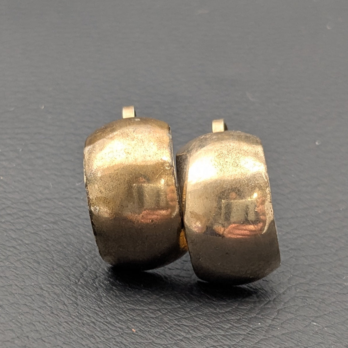 ヴィンテージ メキシカンシルバー925 20's~40's ゴールド イヤリング 7.0g