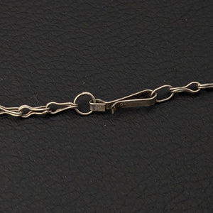 ヴィンテージ メキシカンンシルバー925 ハンドメイド ネックレス 5.7g