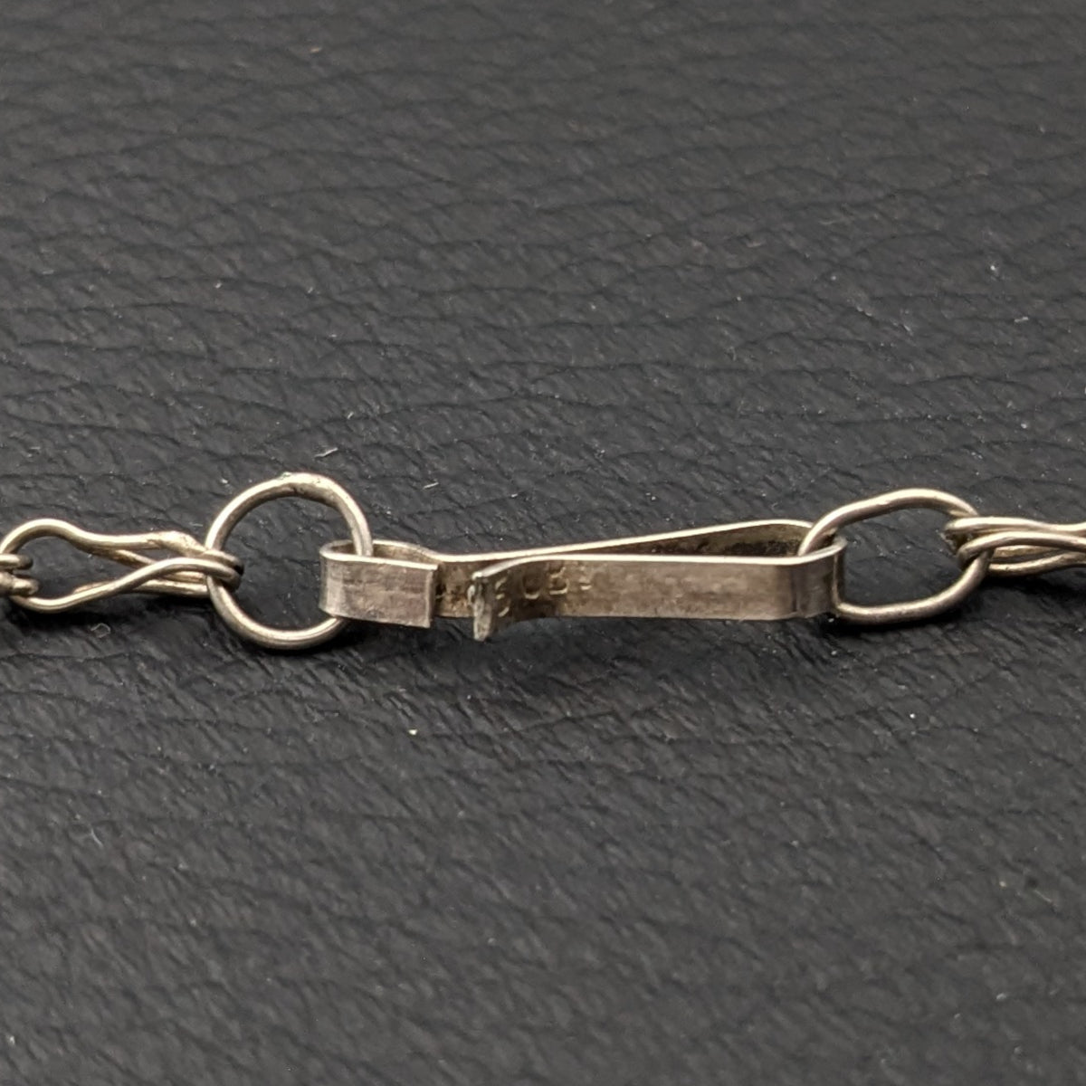 ヴィンテージ メキシカンンシルバー925 ハンドメイド ネックレス 5.7g
