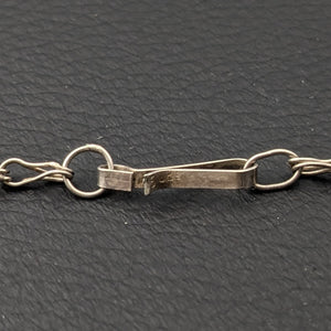 ヴィンテージ メキシカンンシルバー925 ハンドメイド ネックレス 5.7g