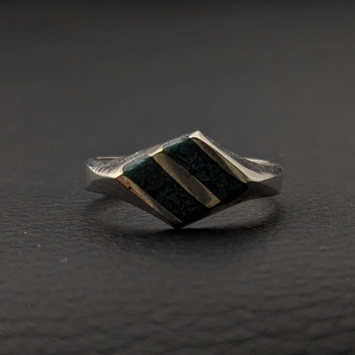 ヴィンテージ メキシカンシルバー925 ターコイズ リング11号1.5g