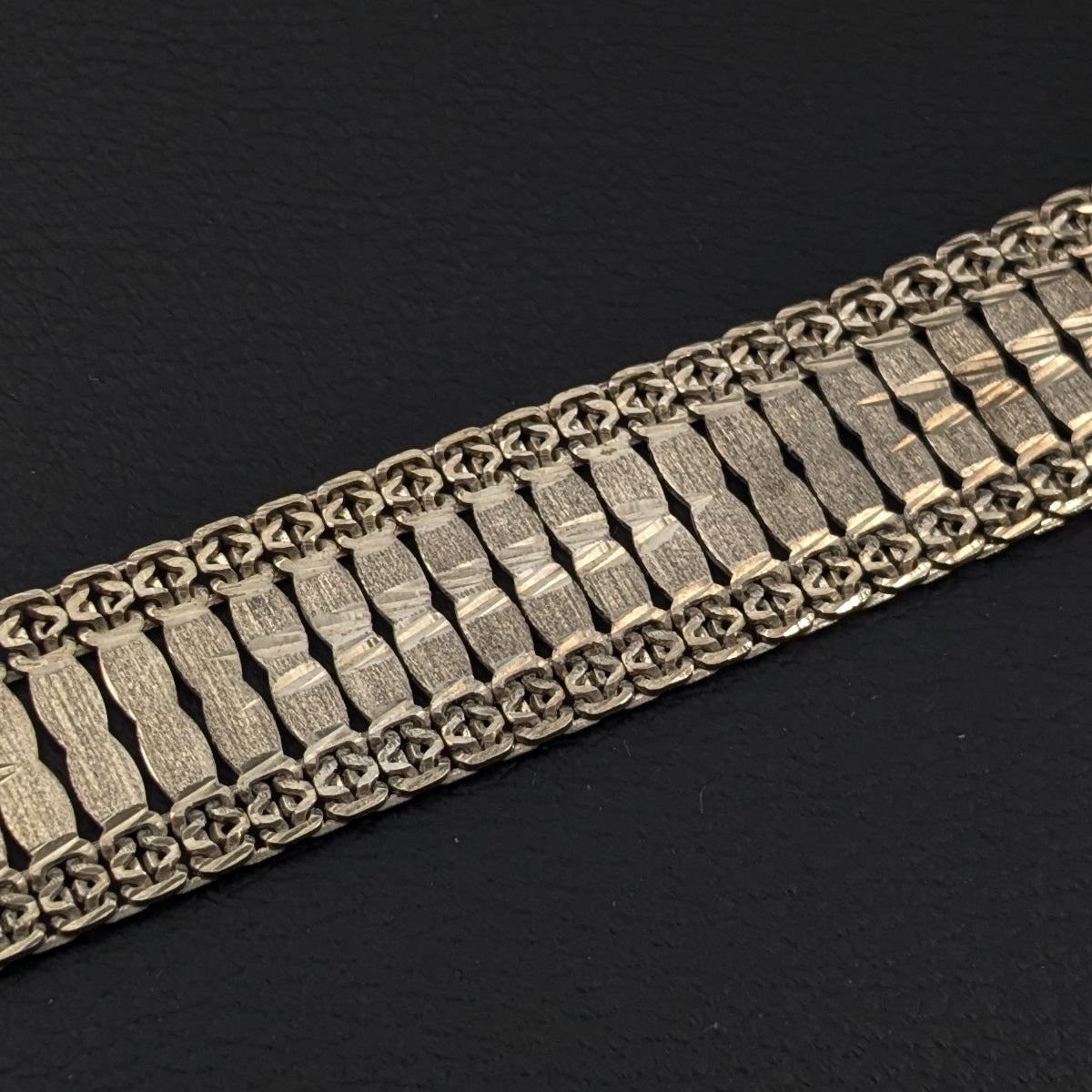 ヴィンテージ メキシカンシルバー925 ブレスレット 37g