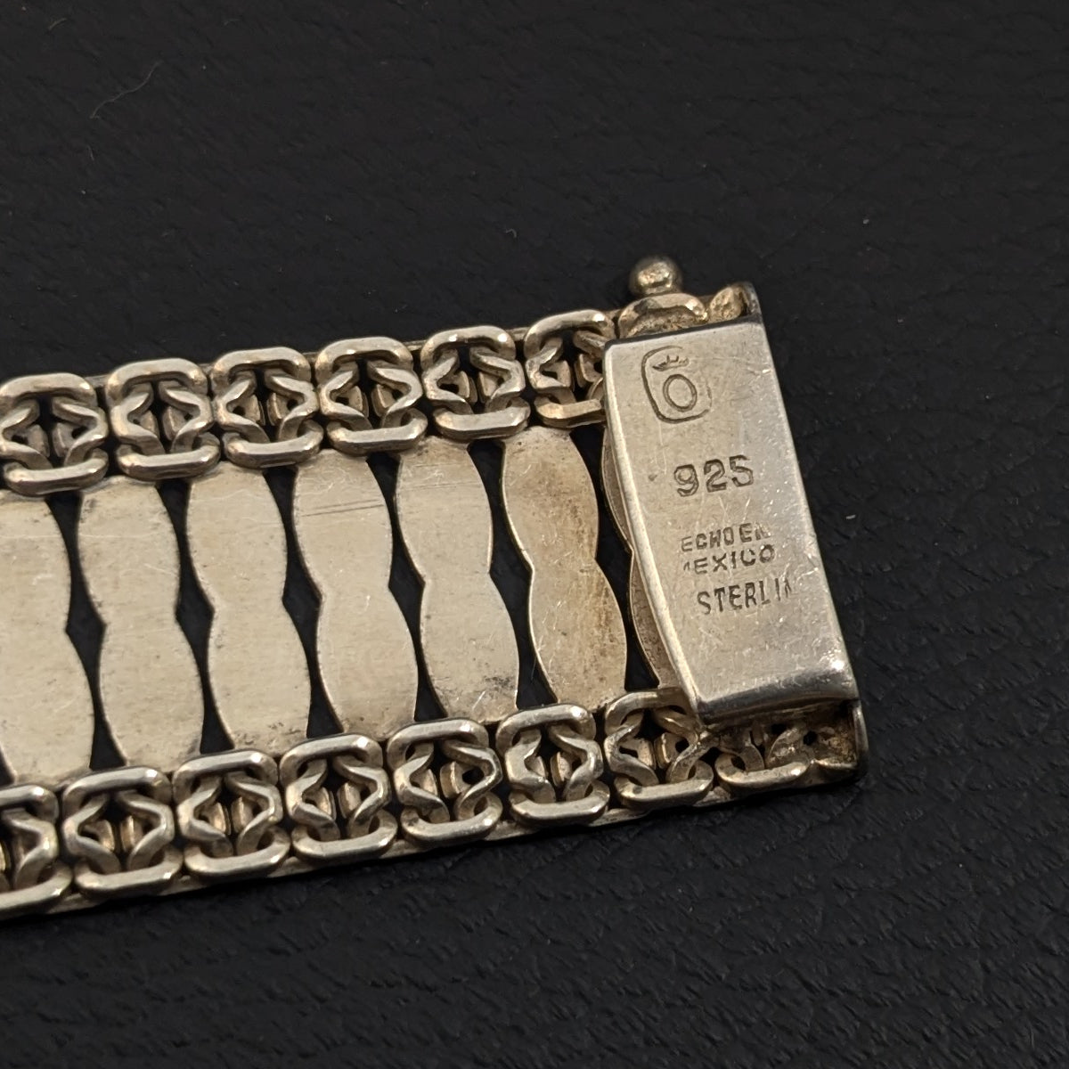 ヴィンテージ メキシカンシルバー925 ブレスレット 37g
