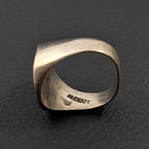 ヴィンテージ メキシカンシルバー925 ターコイズ リング13号6g