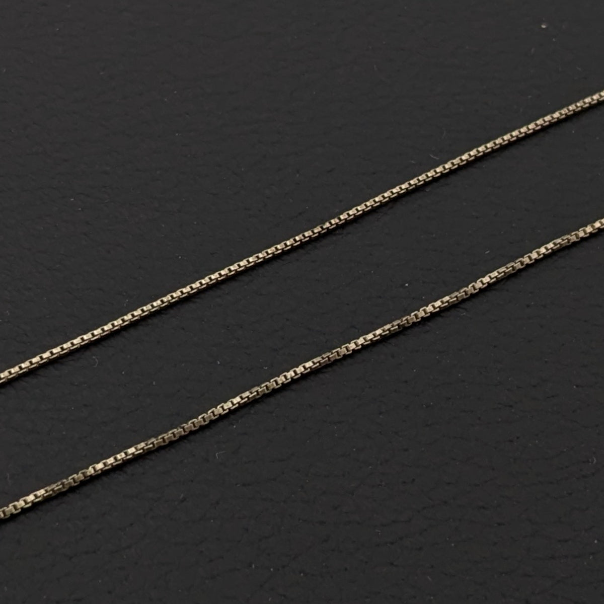 ヴィンテージ イタリアンシルバー925 ボックスチェーンネックレス1.9g