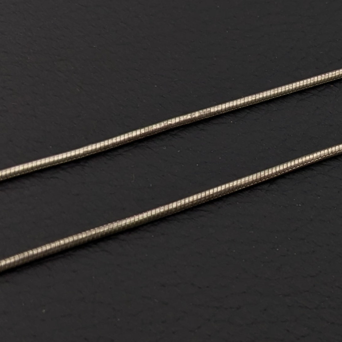 ヴィンテージ イタリアンシルバー925 スネークチェーン ネックレス5.8g