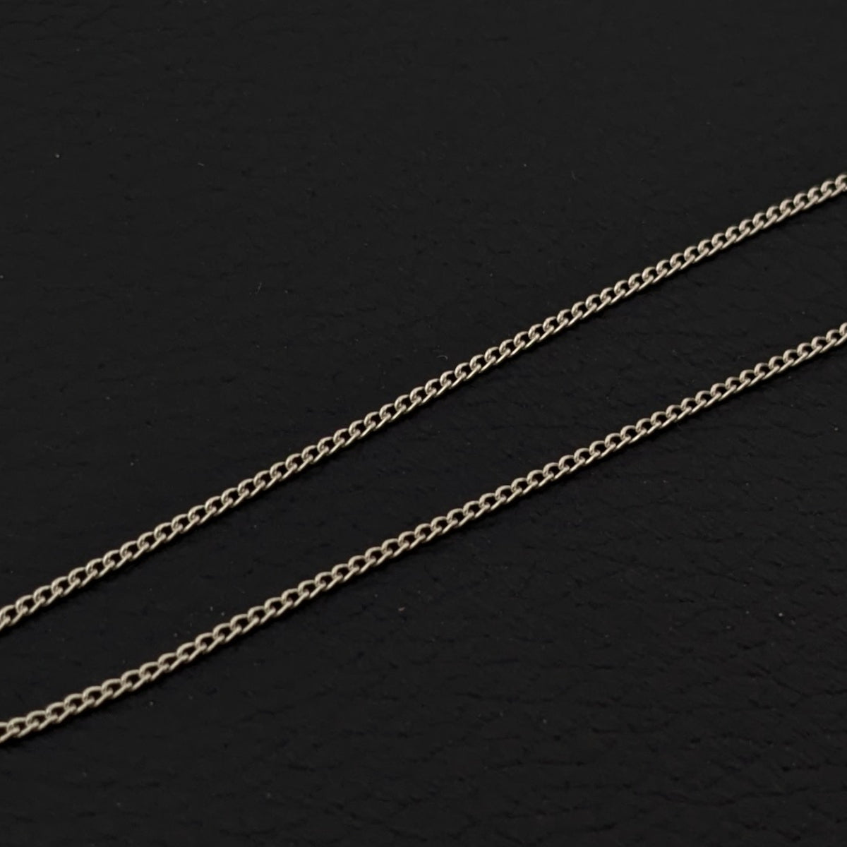 ヴィンテージ シルバー925 チェーンネックレス1.5g