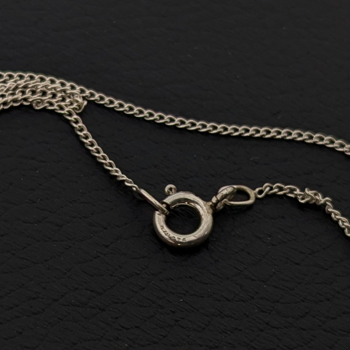 ヴィンテージ シルバー925 チェーンネックレス1.5g