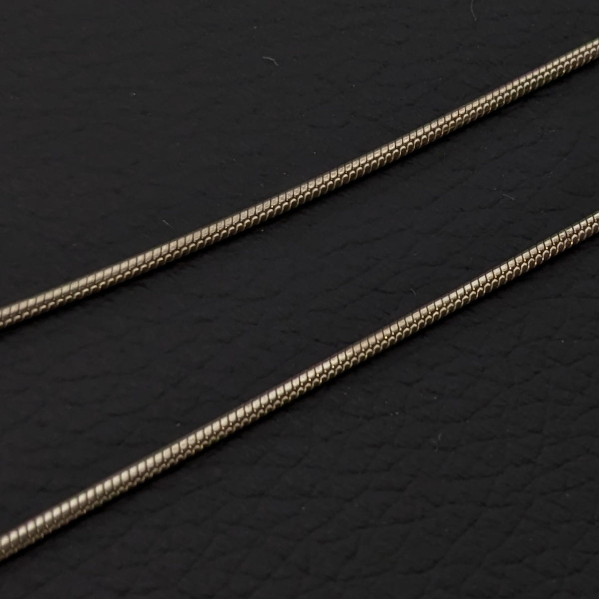 ヴィンテージ イタリアンシルバー925 スネークチェーン ネックレス4.8g