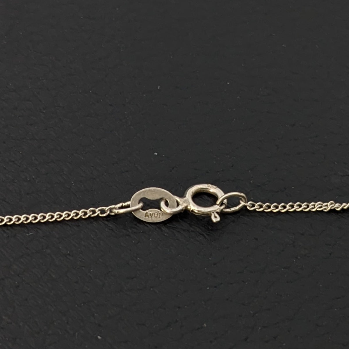 ヴィンテージ シルバー925 ケーブルチェーン ネックレス 1.3g