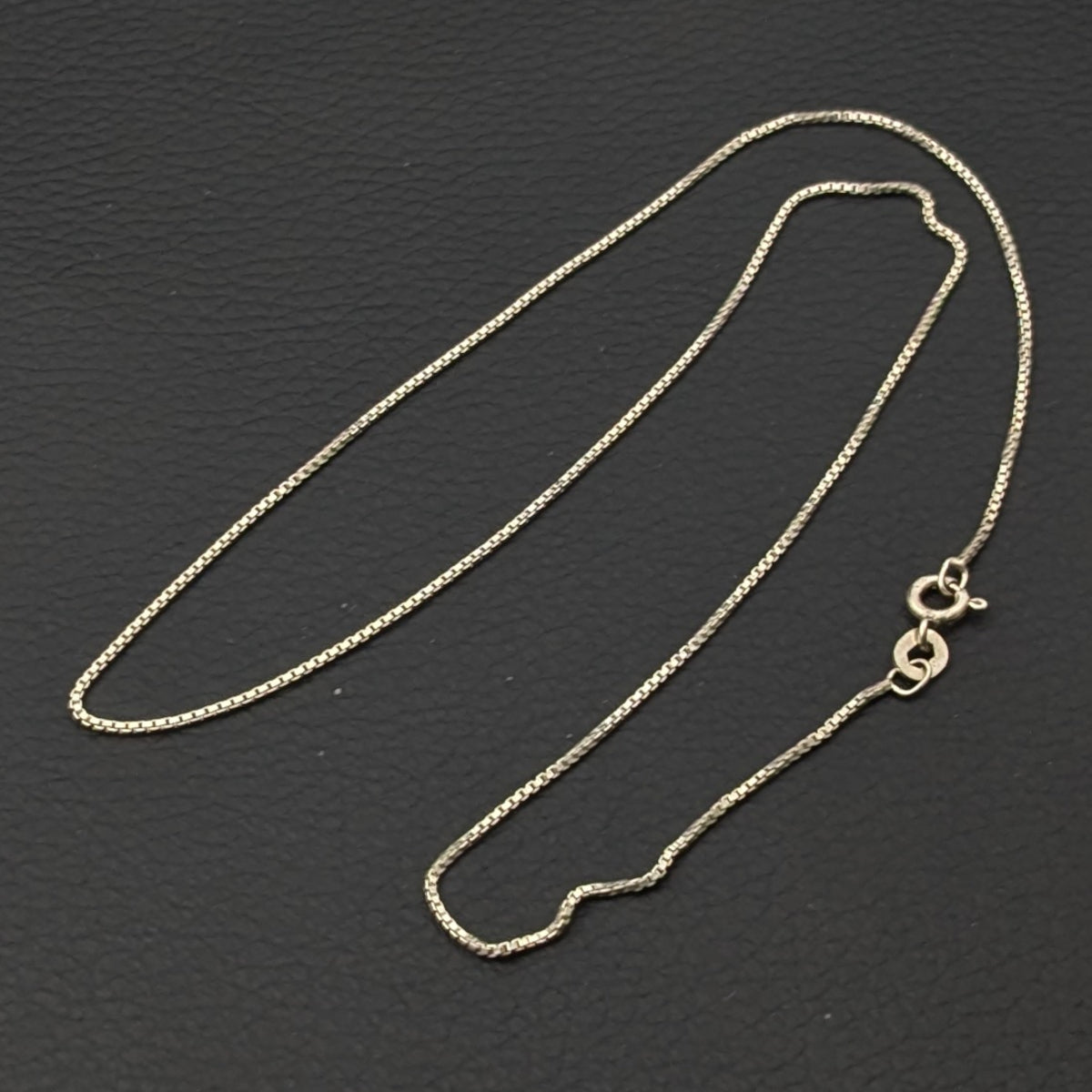 ヴィンテージ シルバー925 サーペンタインチェーン ネックレス 1.9g