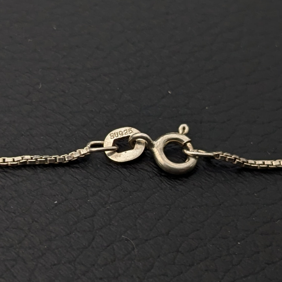 ヴィンテージ シルバー925 サーペンタインチェーン ネックレス 1.9g