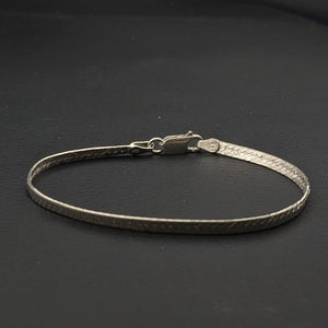 ヴィンテージ イタリアンシルバー925 ヘリンボーンチェーン