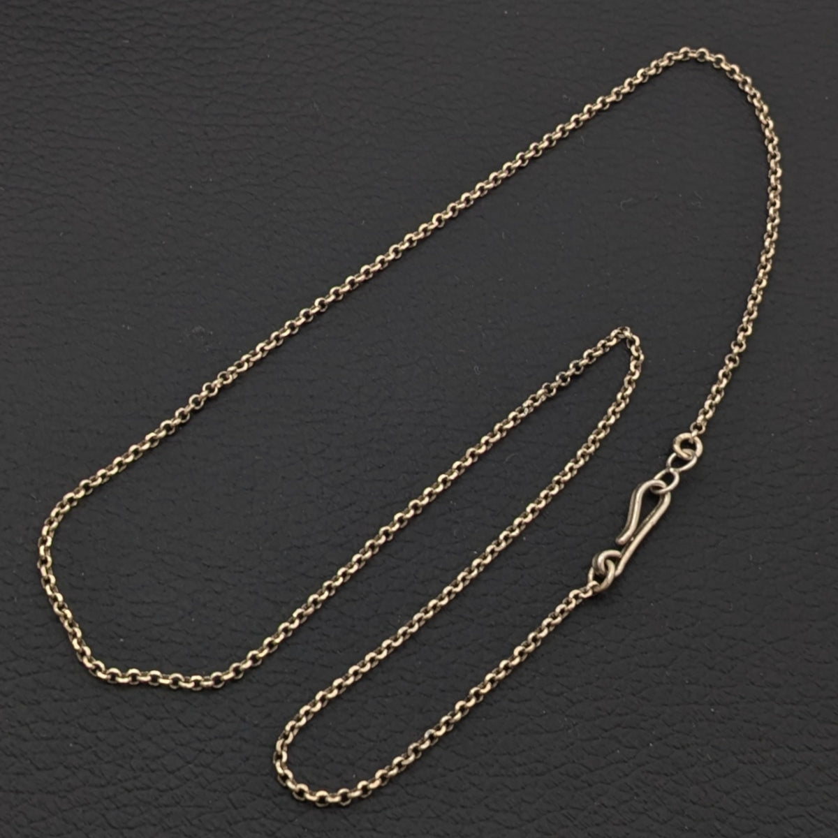 ヴィンテージ シルバー925 ケーブルチェーン ネックレス 2.6g – defsilver