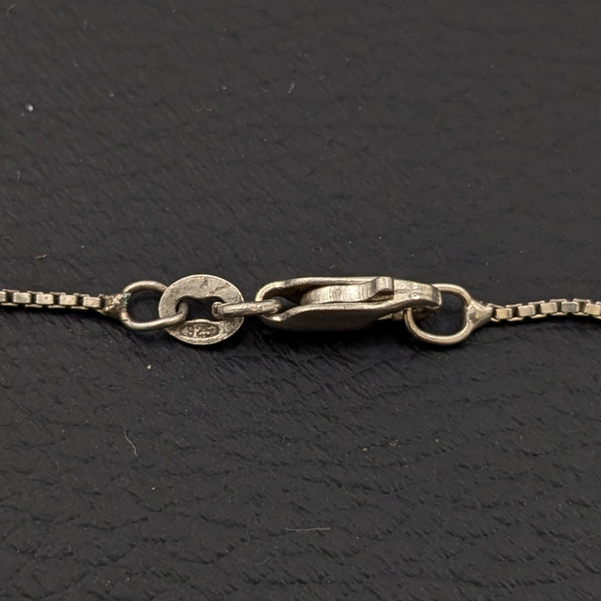 ヴィンテージ シルバー925 ボックスチェーンネックレス3.0g – defsilver