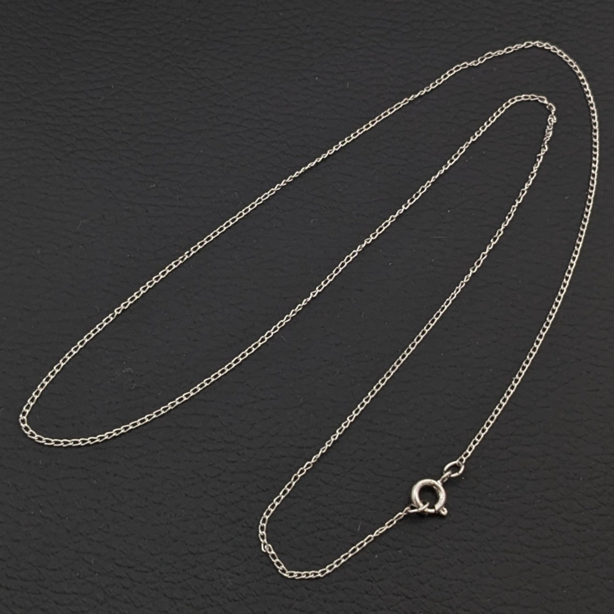 ヴィンテージ シルバー925 ケーブルチェーン ネックレス1.0g 1 – defsilver