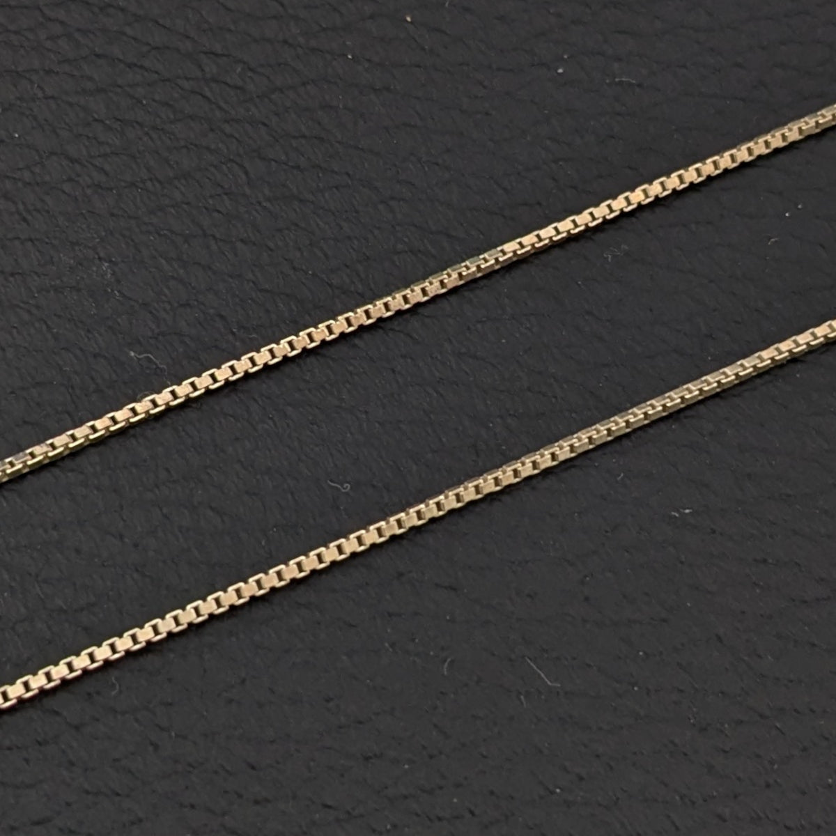 ヴィンテージ イタリアンシルバー925 ボックスチェーンネックレス2.6g