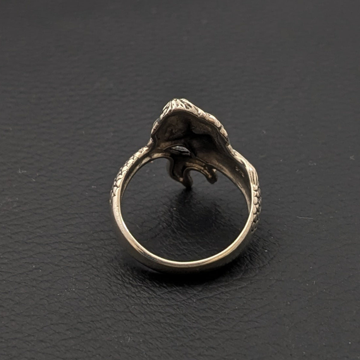 ヴィンテージシルバー925 マーメイド リング16.5号5g