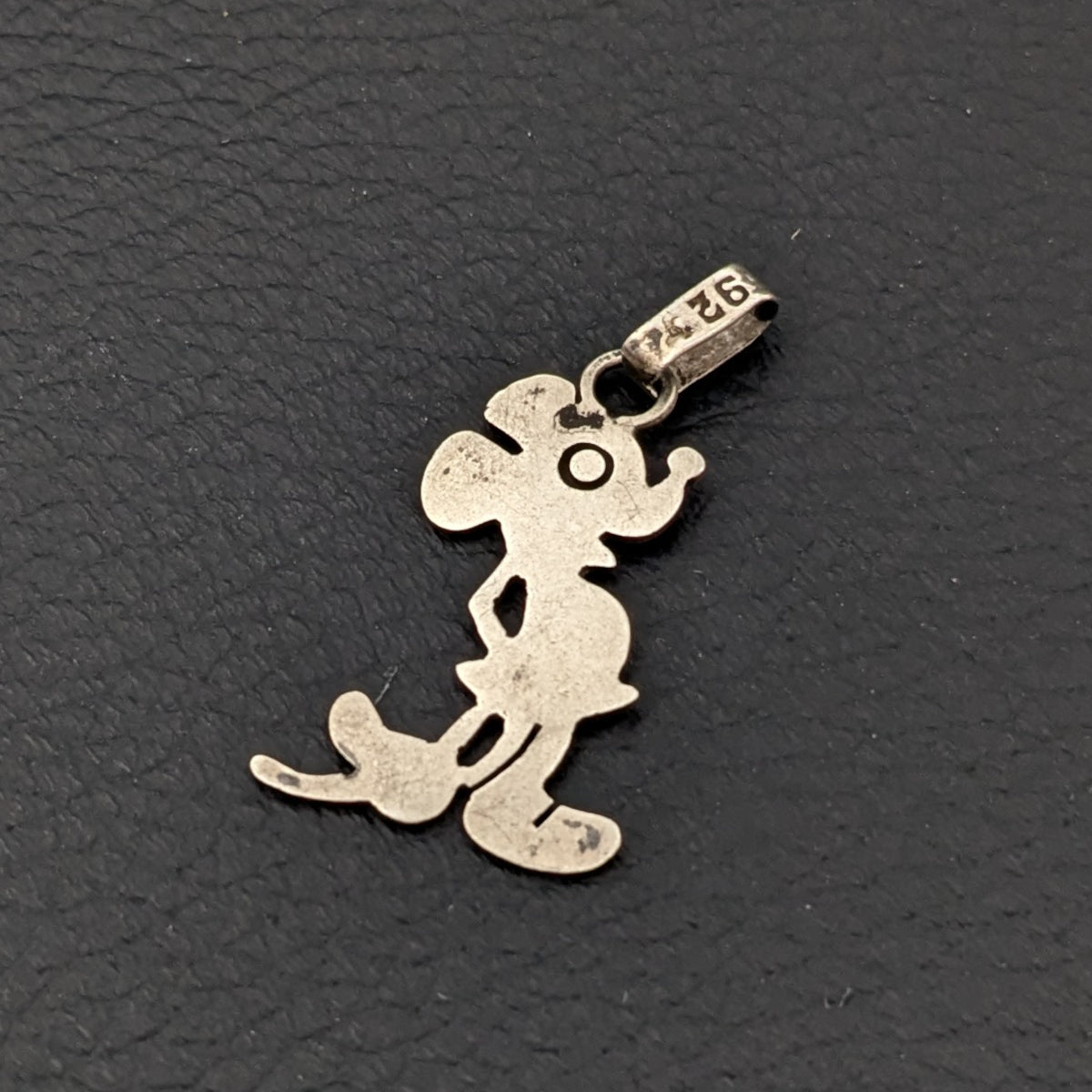 ヴィンテージ メキシカンシルバー925 ミッキー ブート ペンダント トップ1g