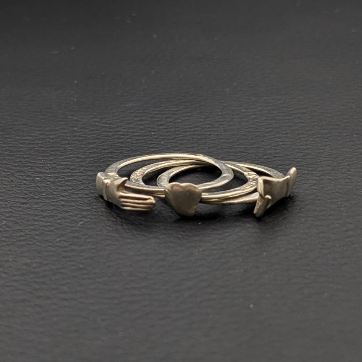 ヴィンテージ メキシカンシルバー925 イーグルマーク70's FEDE GIMMEL リング10号3.1g