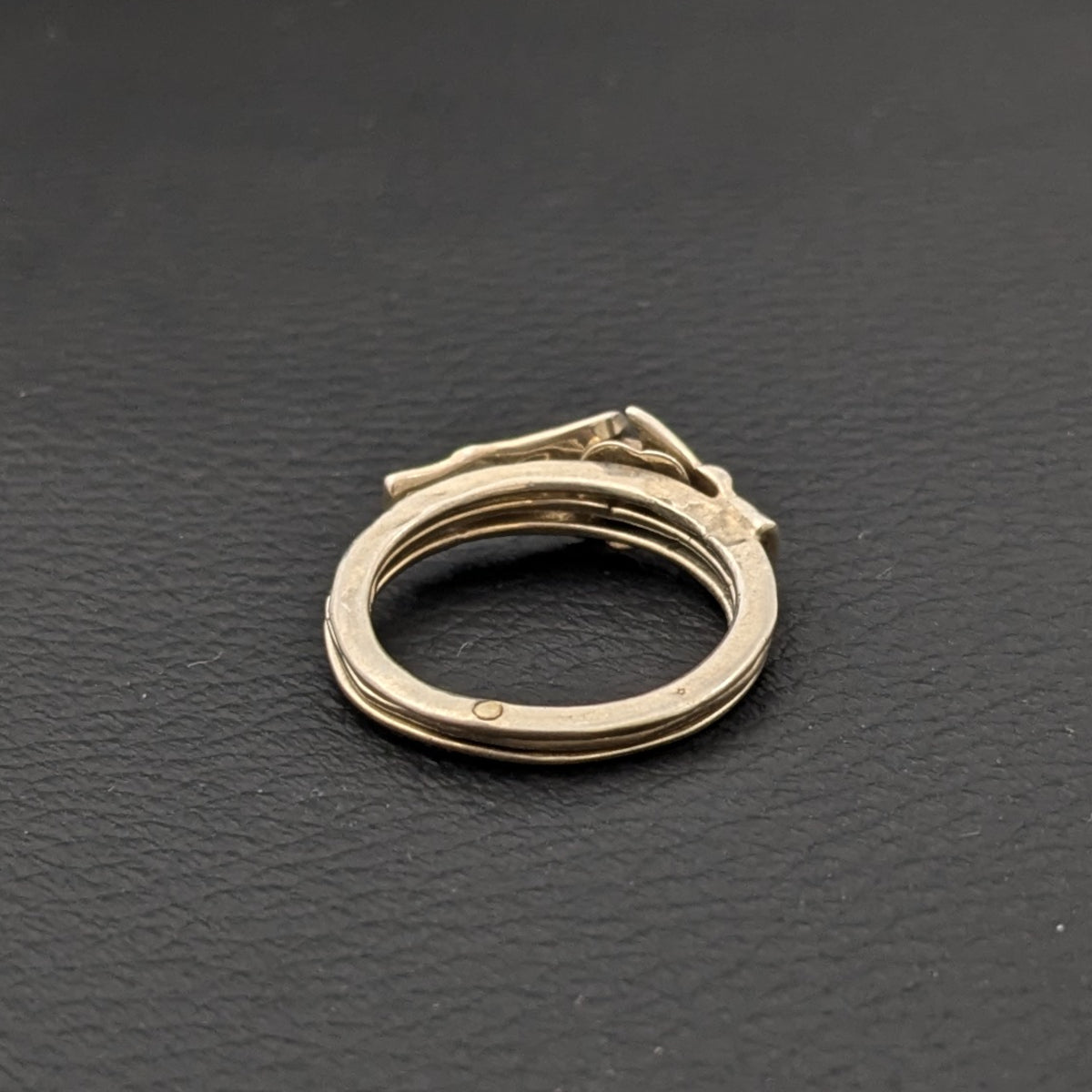 ヴィンテージ メキシカンシルバー925 イーグルマーク70's FEDE GIMMEL リング10号3.1g