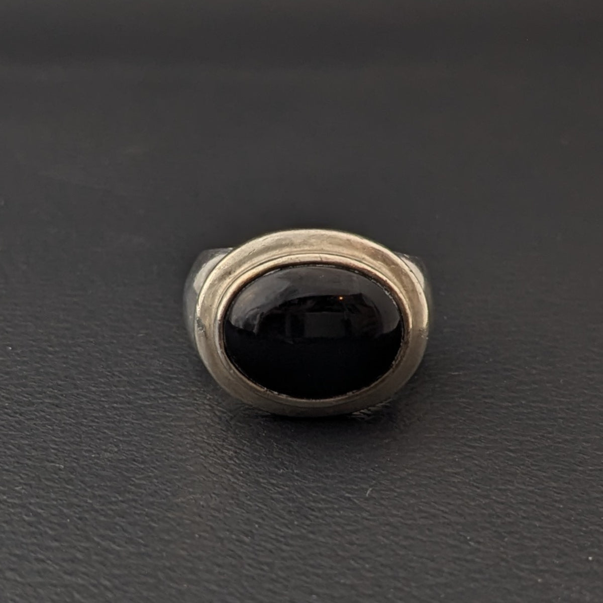 ヴィンテージ シルバー925 オニキス リング 15.5号14.5g – defsilver