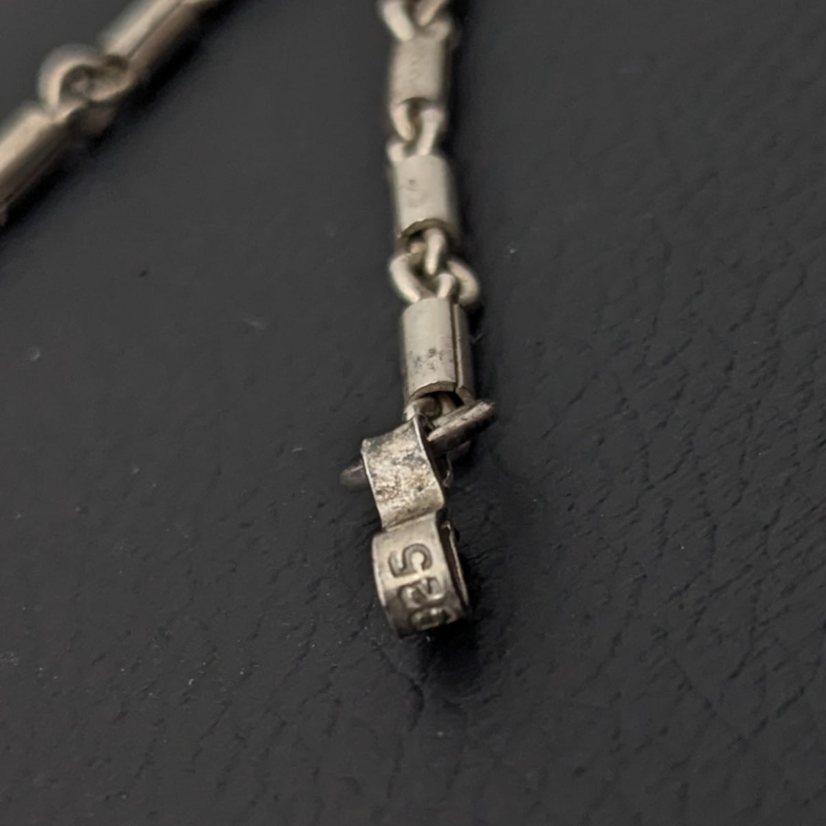 ヴィンテージ メキシカンンシルバー925 70's ハンドメイド ネックレス