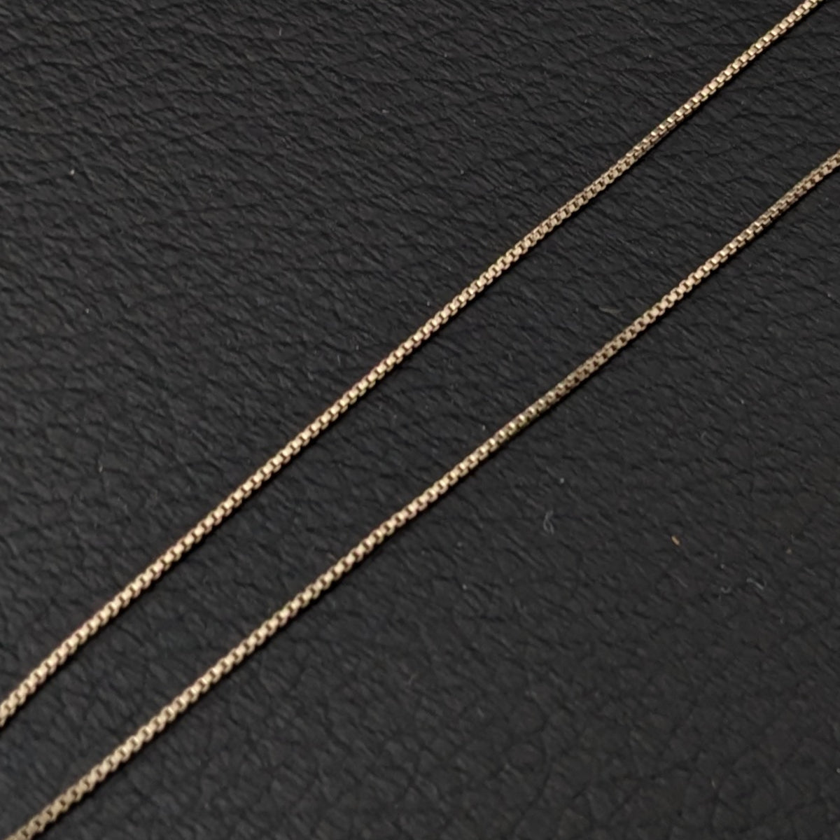ヴィンテージ イタリアンシルバー925 ボックスチェーン ネックレス 1.3
