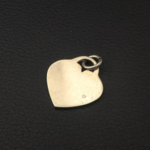 ヴィンテージ シルバー925 ハート チャーム 5.6g – defsilver