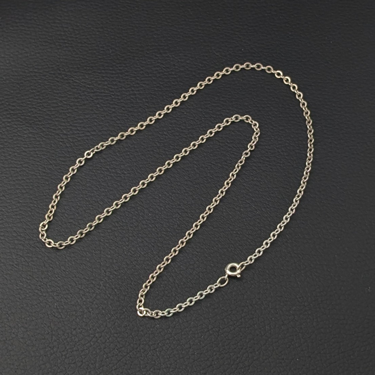 ヴィンテージ シルバー925 ケーブルチェーン ネックレス4.6g – defsilver