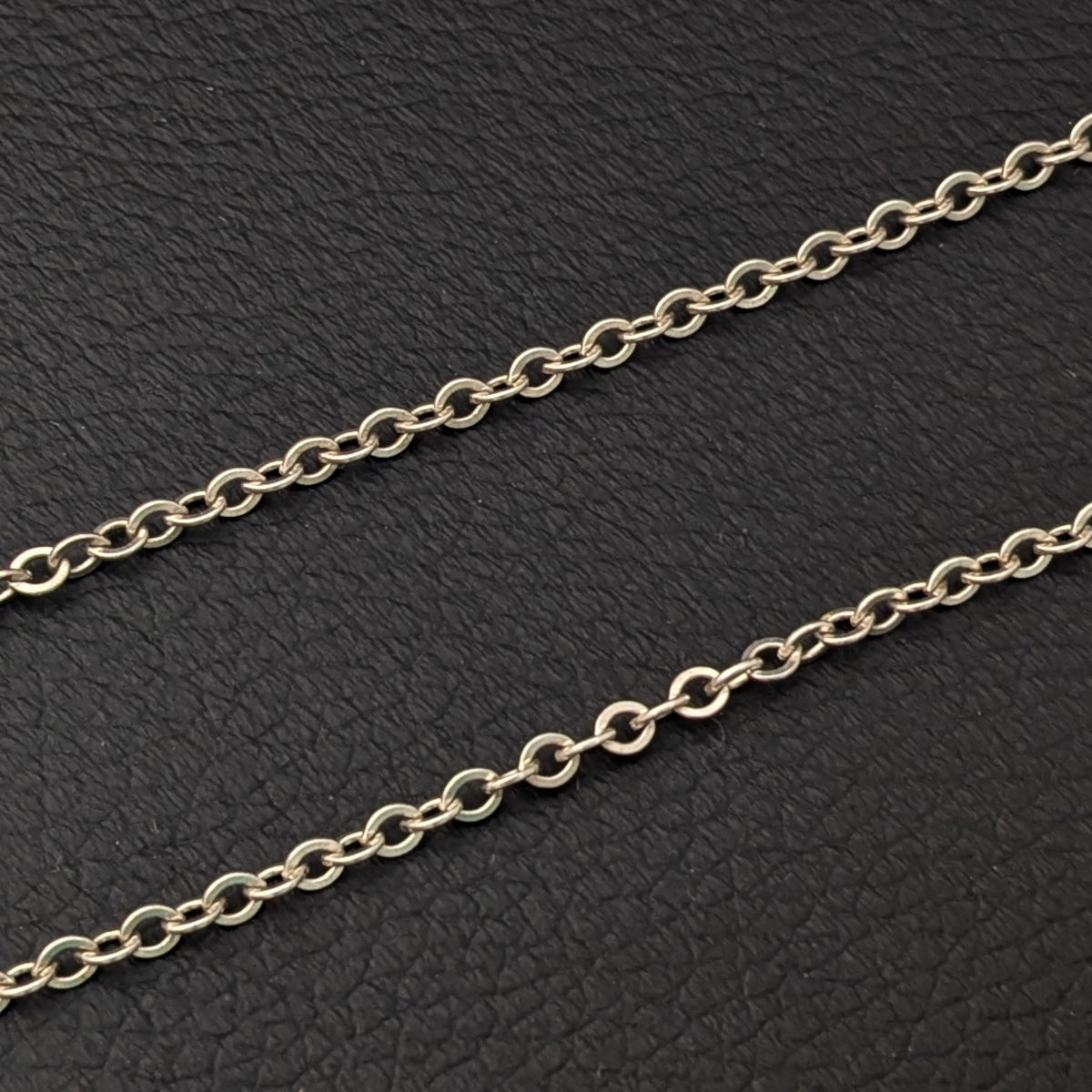ヴィンテージ シルバー925 ケーブルチェーン ネックレス4.6g – defsilver