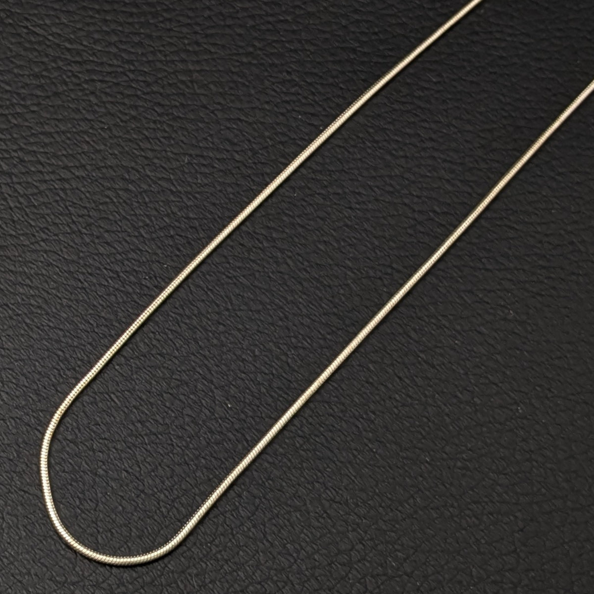 ヴィンテージ イタリアンシルバー925 スネークチェーン ネックレス3.6g