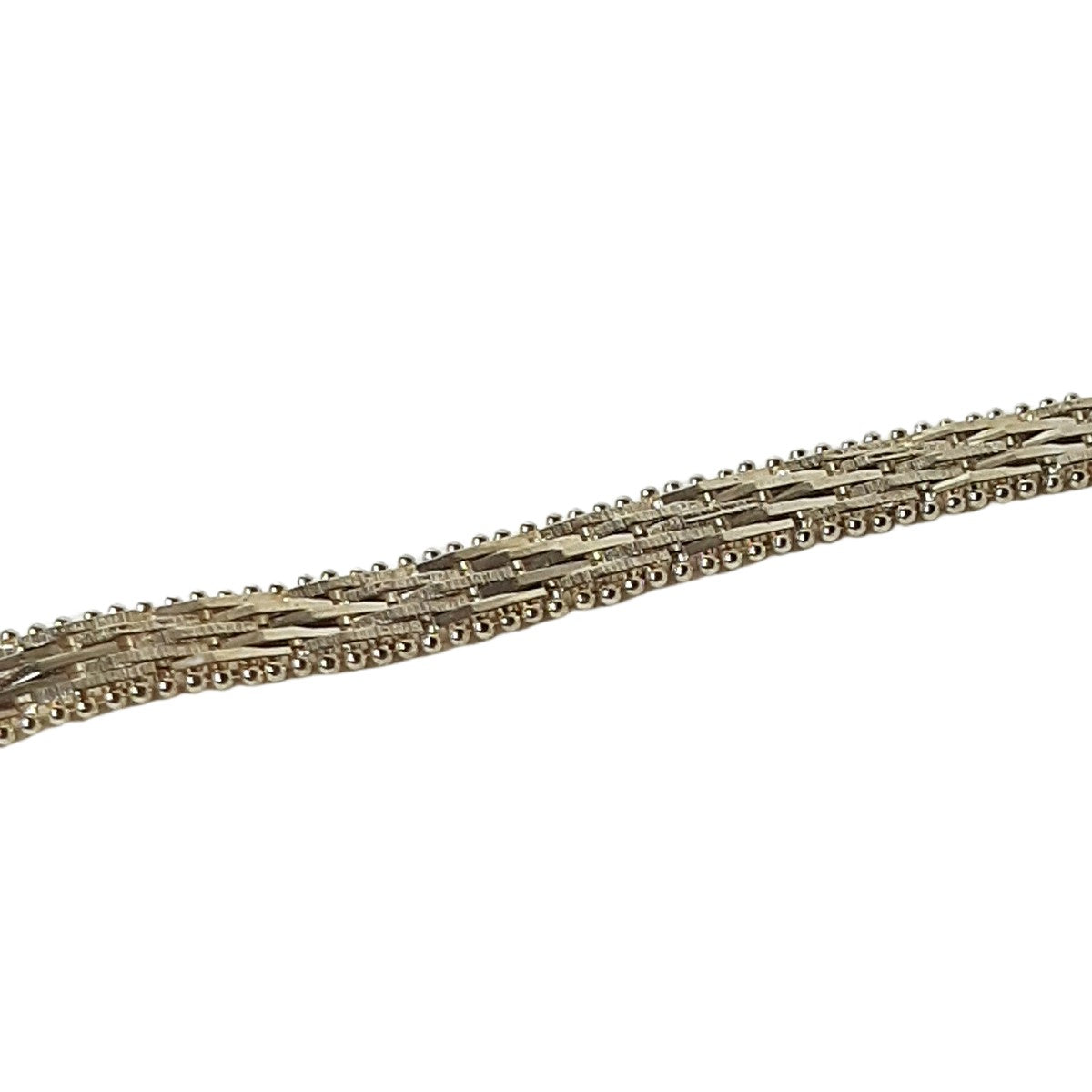 ヴィンテージ イタリアンシルバー925 リッチョチェーン ブレスレット 9g / Vintage Italy Sterling Silver Riccio Chain Bracelet
