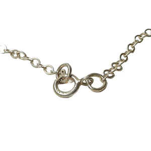 ヴィンテージ シルバー925 ケーブルチェーン ロングネックレス 3.7g DF9 / Vintage Sterling Silver Cable Chain Long Necklace