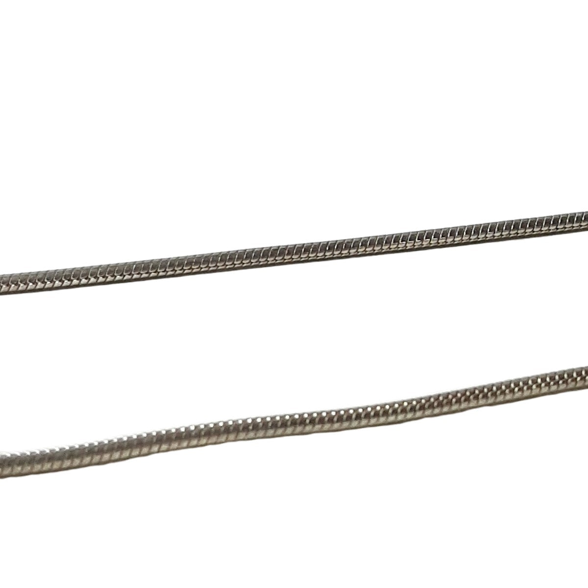 ヴィンテージ イタリアンシルバー925 スネークチェーン ネックレス 7.2g DF9 / Vintage Italy Sterling Silver  Snake Chain Necklace