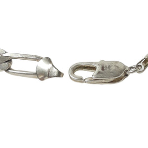 ヴィンテージ シルバー925 フィガロチェーン ブレスレット 14.7g / Vintage Sterling Silver Figaro Chain Bracelet