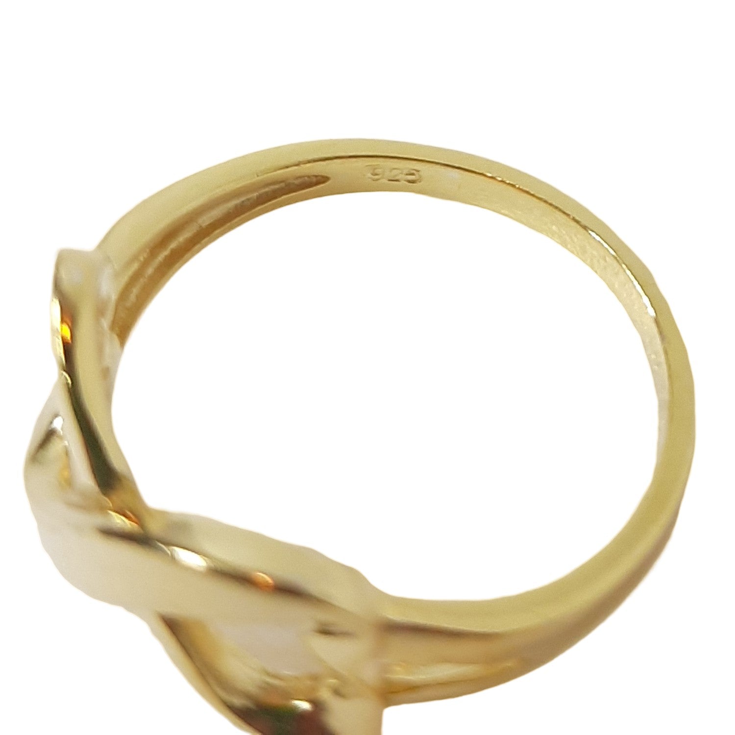 ヴィンテージ ゴールド シルバー925  リング 16.5号 3g / Vintage Gold filled Sterling Silver  Ring