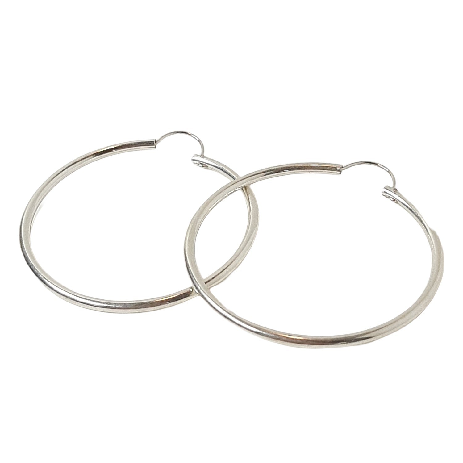 ヴィンテージ シルバー925 フープピアス 3.2g2 / Vintage Sterling Silver Hoop Piercing