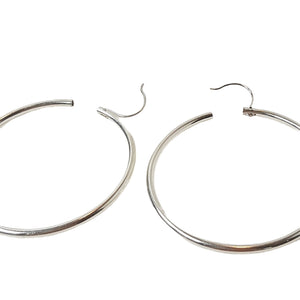 ヴィンテージ シルバー925 フープピアス 3.2g / Vintage Sterling Silver Hoop Piercing