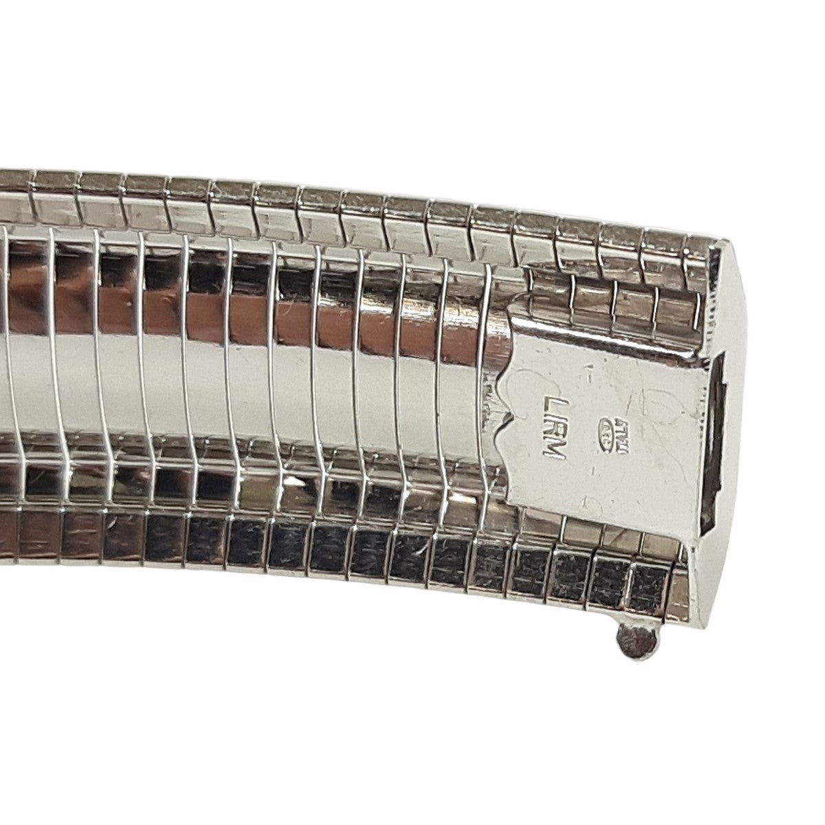 ヴィンテージ イタリアンシルバー925 オメガチェーン ブレスレット 29.5g / Vintage Italy Sterling Silver Omega Chain Bracelet