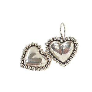 ヴィンテージ シルバー925 ハート ダングル ピアス 10g / Vintage Sterling Silver Heart Dangle Piercing