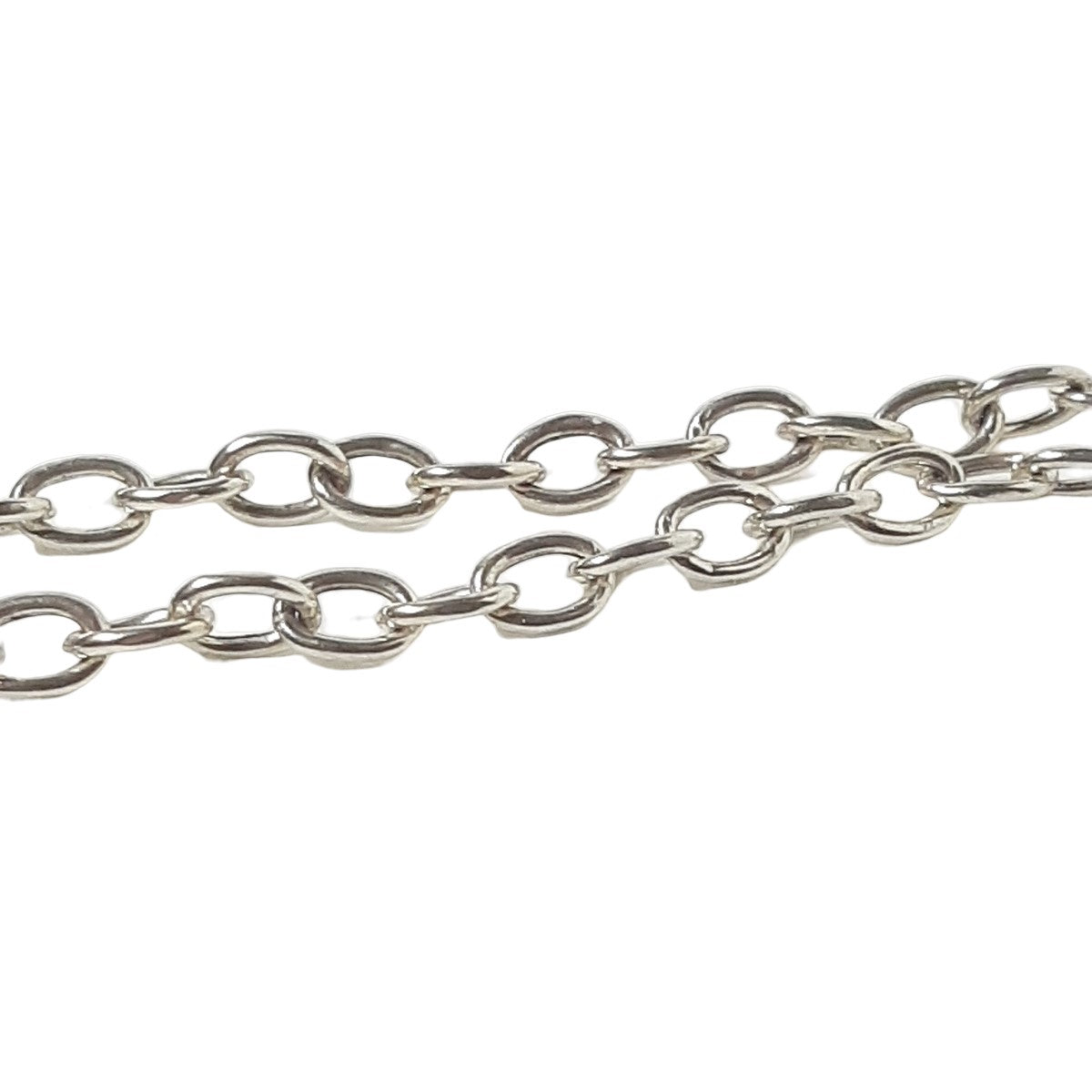 ヴィンテージ イタリアンシルバー925 ケーブルチェーン ブレスレット 3.8gDF8 / Vintage Italy Sterling Silver Cable Chain Bracelet