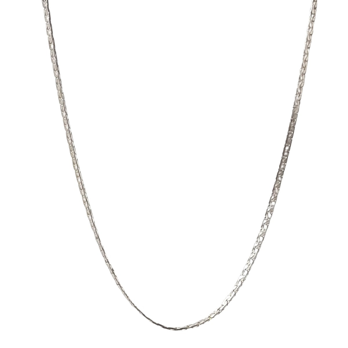 ヴィンテージ シルバー925 チェーン ネックレス 4.8g DF11 / Vintage Sterling Silver Chain Necklace