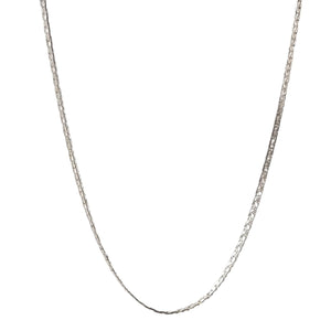 ヴィンテージ シルバー925 チェーン ネックレス 4.8g DF11 / Vintage Sterling Silver Chain Necklace