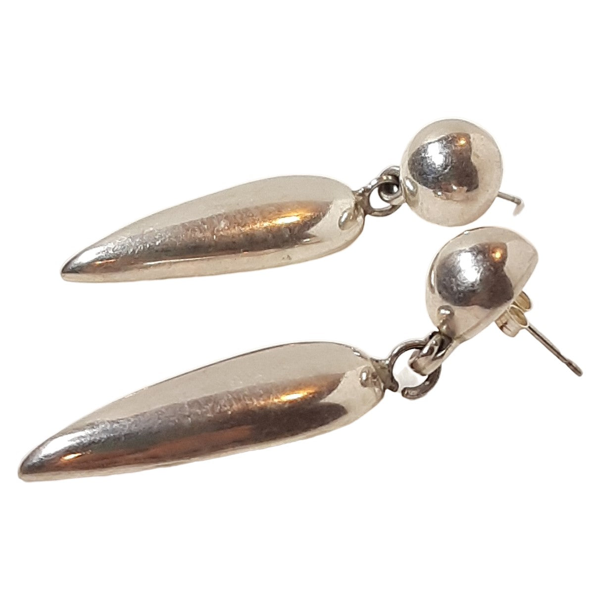 ヴィンテージ メキシカンシルバー925 TAXCO ダングル ピアス 12.7g / Vintage Mexico Sterling Silver Dangle Earrings