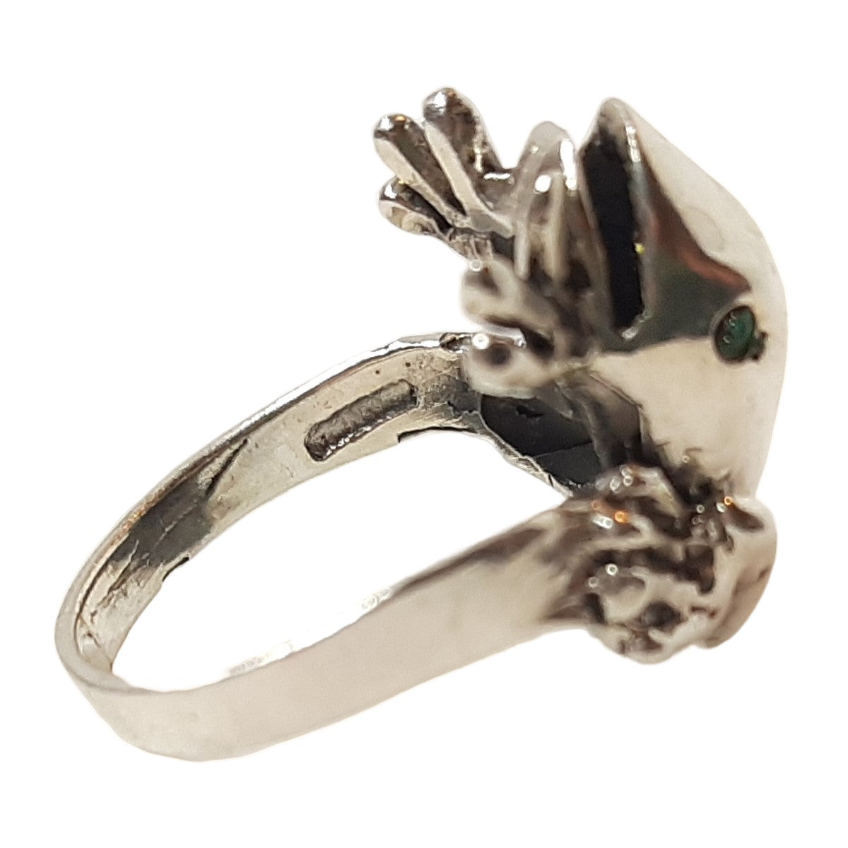 ヴィンテージ メキシカンシルバー925 カエル 両生類 リング 13.5号4.3g / Vintage Mexico Sterling Silver Frog Ring