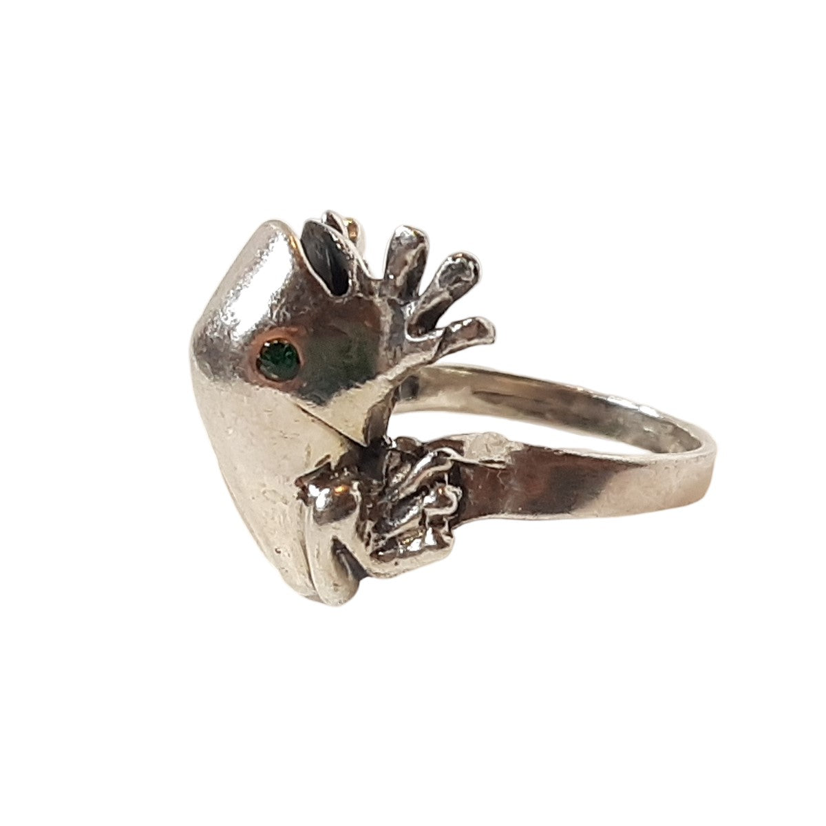 ヴィンテージ メキシカンシルバー925 カエル 両生類 リング 10.5号5g / Vintage Mexico Sterling Silver Frog Ring