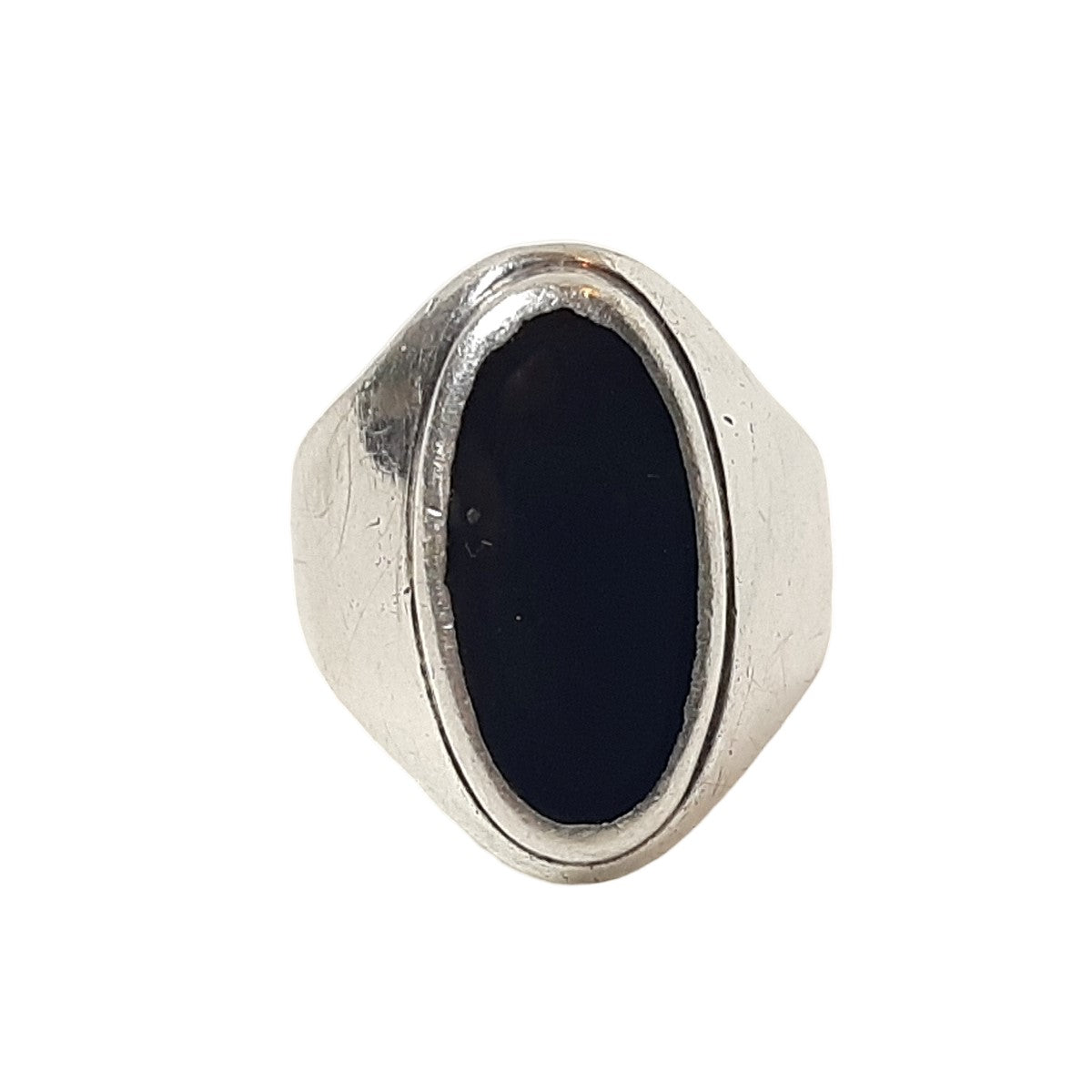 ヴィンテージ シルバー925 ブラックオニキス リング 20号11.9g / Vintage Sterling Silver Black Onyx Ring