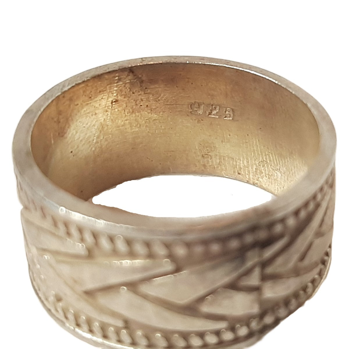 ヴィンテージ シルバー925 サウスウエスタン リング 16.5号7.2g / Vintage Sterling Silver Southwestern Ring